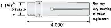 B5 Master Feed Finger, 7/8 Capacity, Acme-Gridley, Push Out